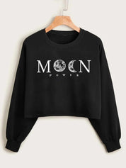 KOTTY Womens Full Sleeve Printed Sweatshirt