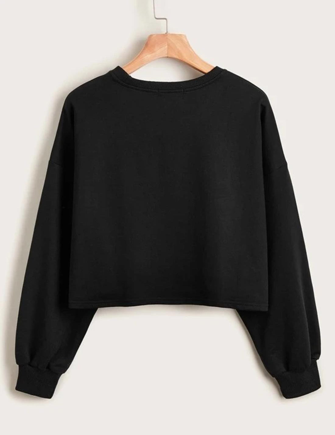 KOTTY Womens Full Sleeve Printed Sweatshirt