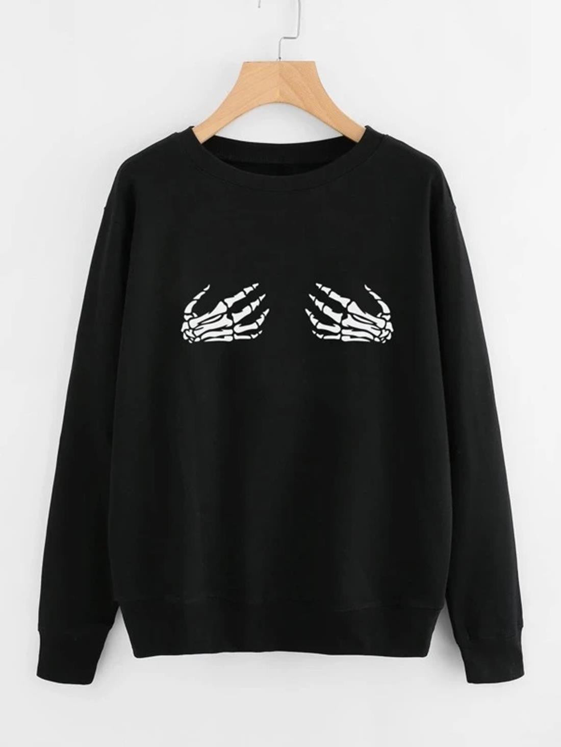 KOTTY Solid Casual Women Sweatshirt 