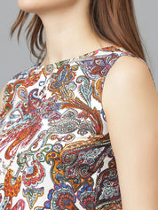 Kotty Floral Print Crepe Top