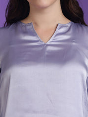 Kotty Women Solid V-Neck Top