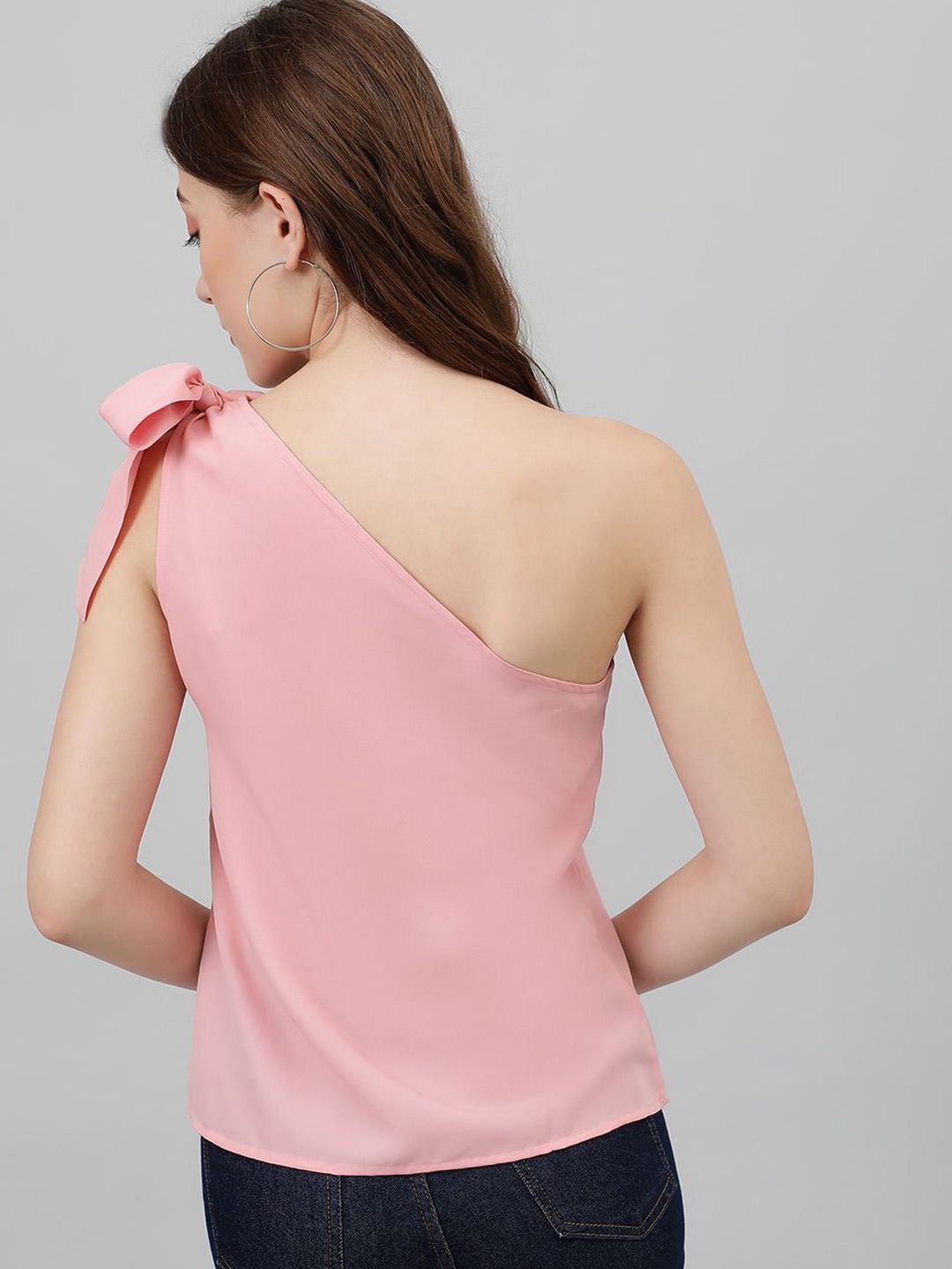 Kotty Women One Shoulder Crepe Top