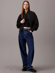 Kotty Women High Neck Front-Open Sweatshirt