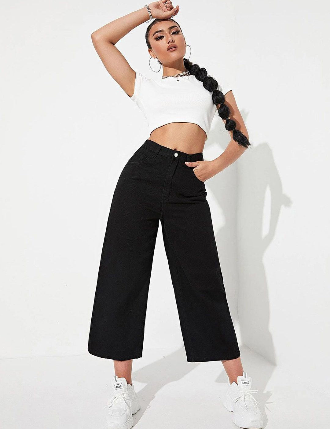 Kotty Women Flared High-Rise Stretchable Jeans