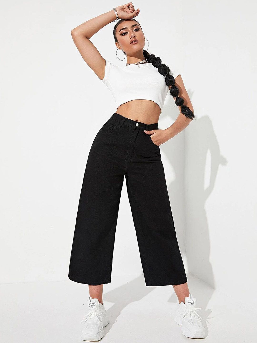 Kotty Women Flared High-Rise Stretchable Jeans