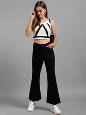 Kotty Women Flared High-Rise Stretchable Jeans Pack of2