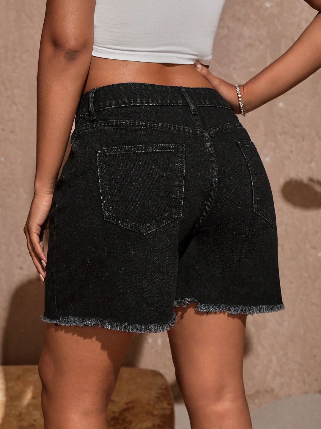 Kotty Women High-Rise Denim Shorts