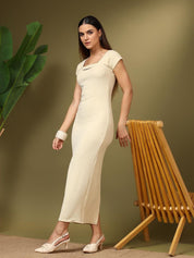 Kotty Women Short Sleeves Bodycon Dress