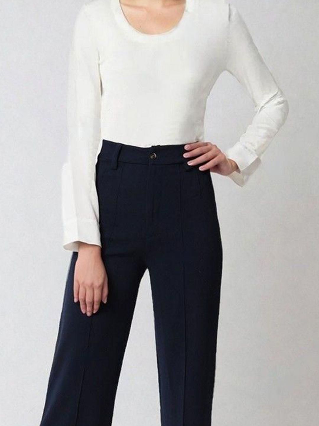 Kotty Scoop Neck Long Sleeves Thermal T-shirt With Trousers