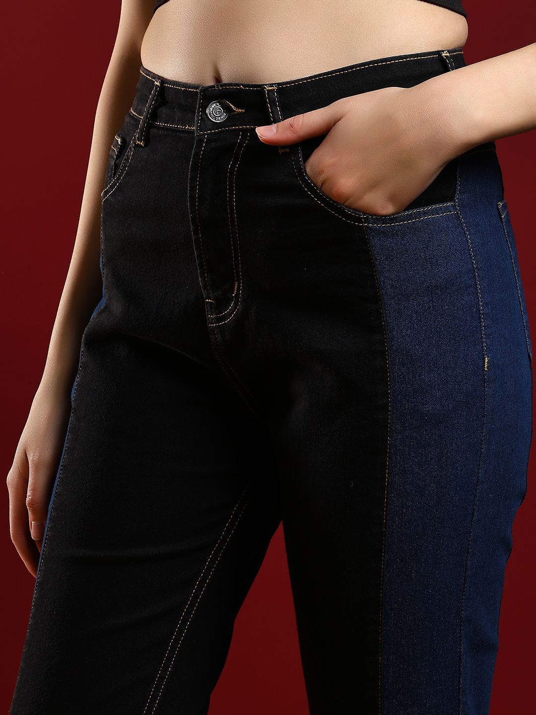 Kotty Women Jean Skinny Fit High-Rise Stretchable Jeans