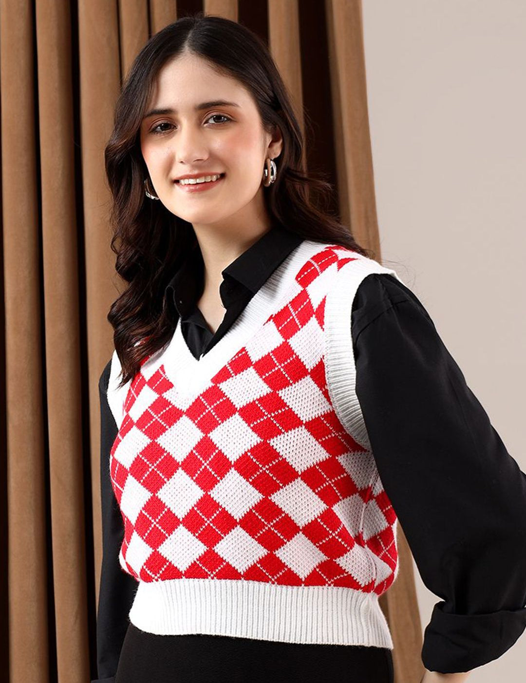 Kotty Women Printed Crop Pullover