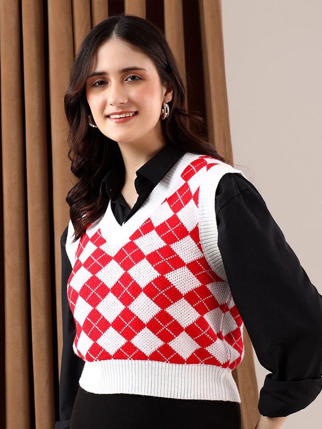 Kotty Women Printed Crop Pullover