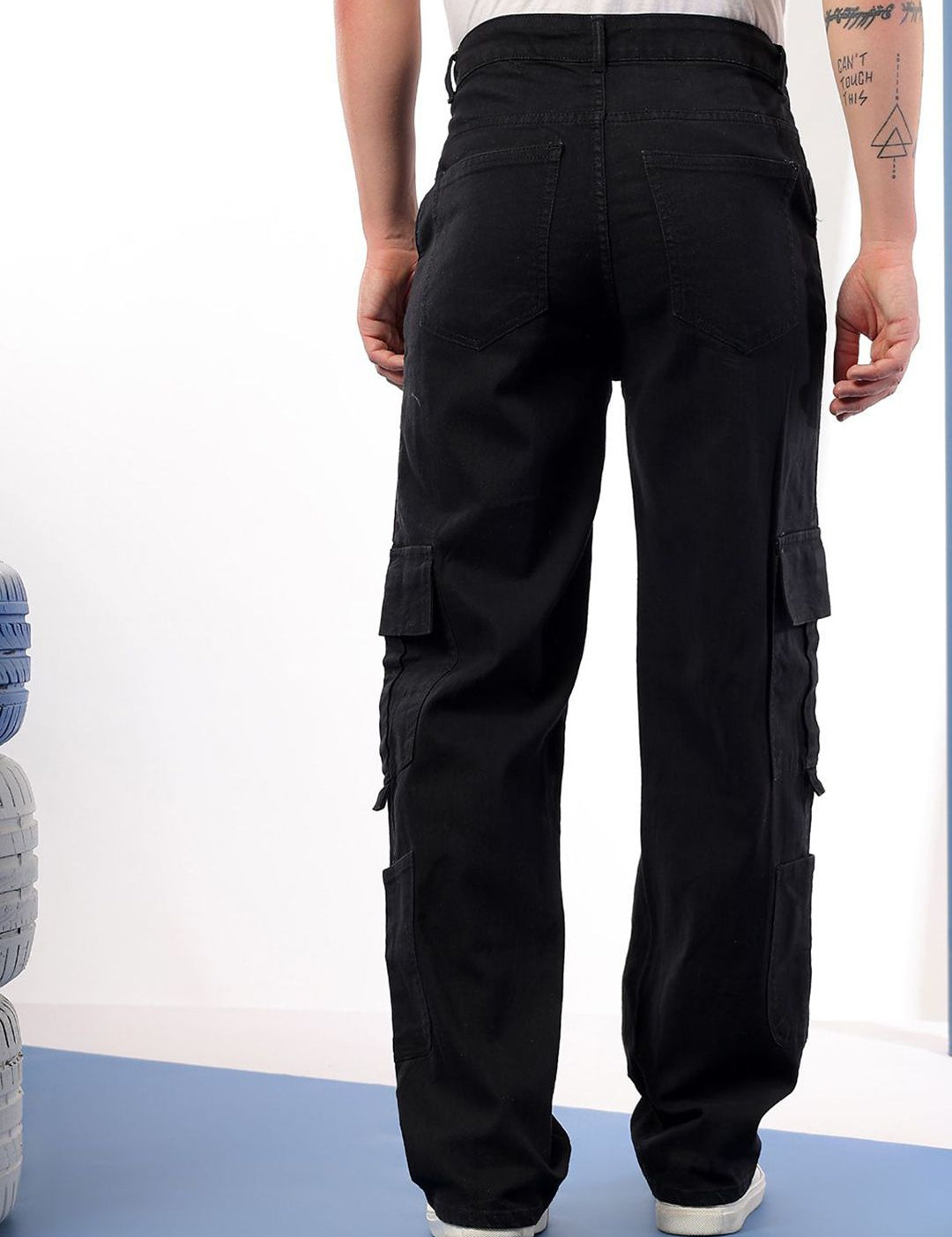 Kotty Men Comfort Fit Mid-Rise Stretchable Jeans