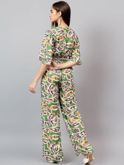 Kotty Printed Top & Trousers Co-Ord