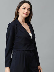 Kotty Double-Breasted Crop Blazer