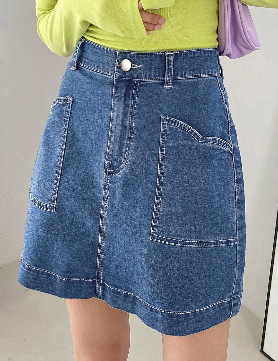 Kotty A-Line Above Knee Length Skirt