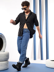 Kotty Men Comfort Regular Fit Mid-Rise Stretchable Jeans