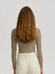 Kotty Women Solid High Neck Top