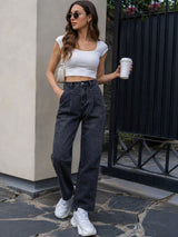 Kotty Women Black Jean Slim Fit Stretchable Jeans
