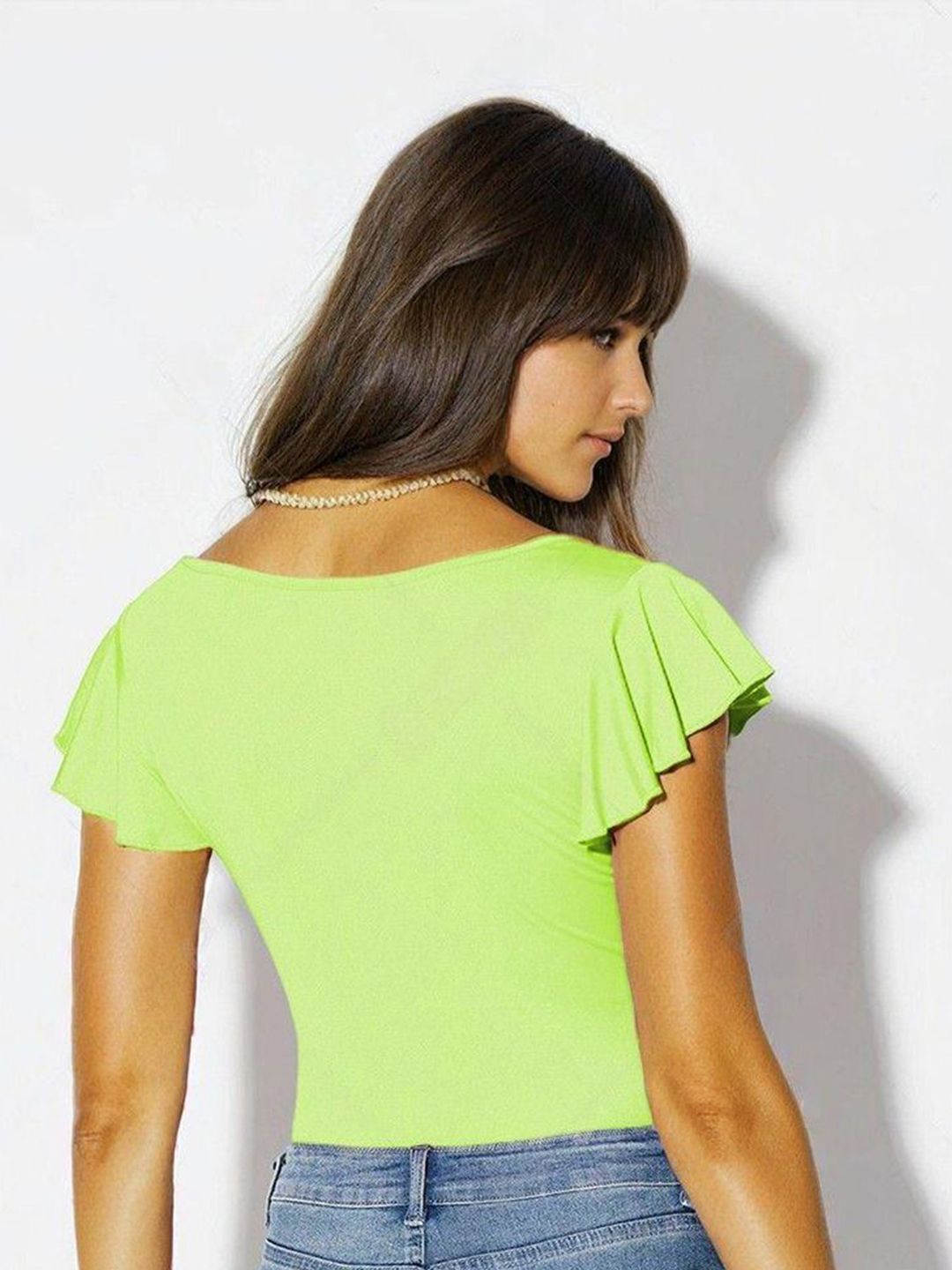 Kotty Women Solid Scoop Neck Top