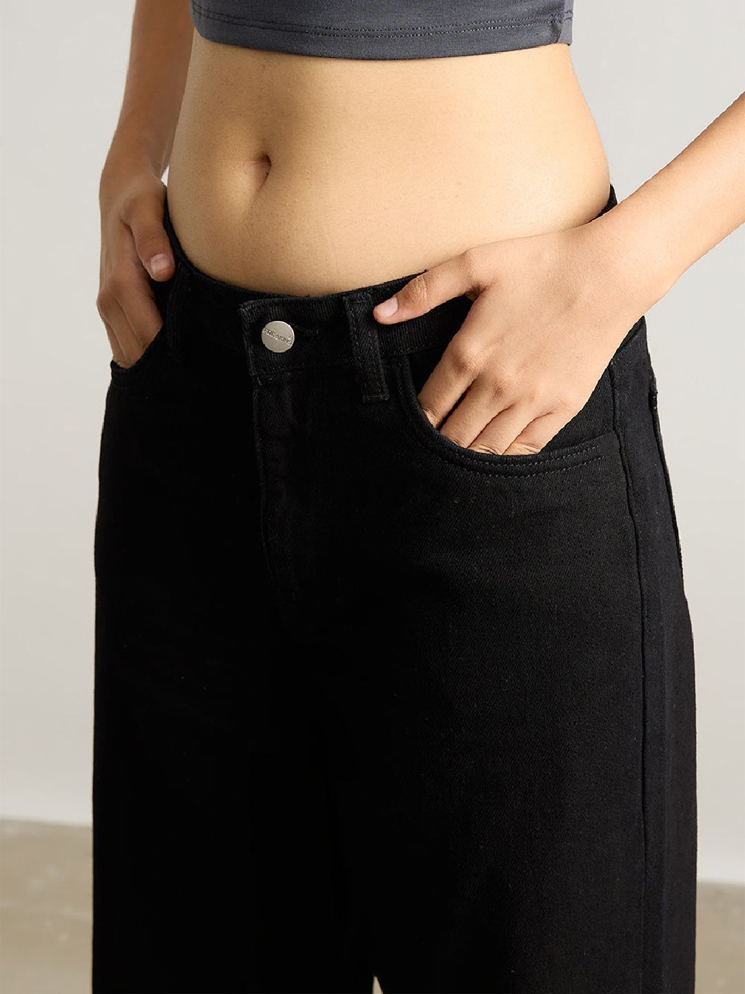 Kotty Women Jean Wide Leg Stretchable Jeans