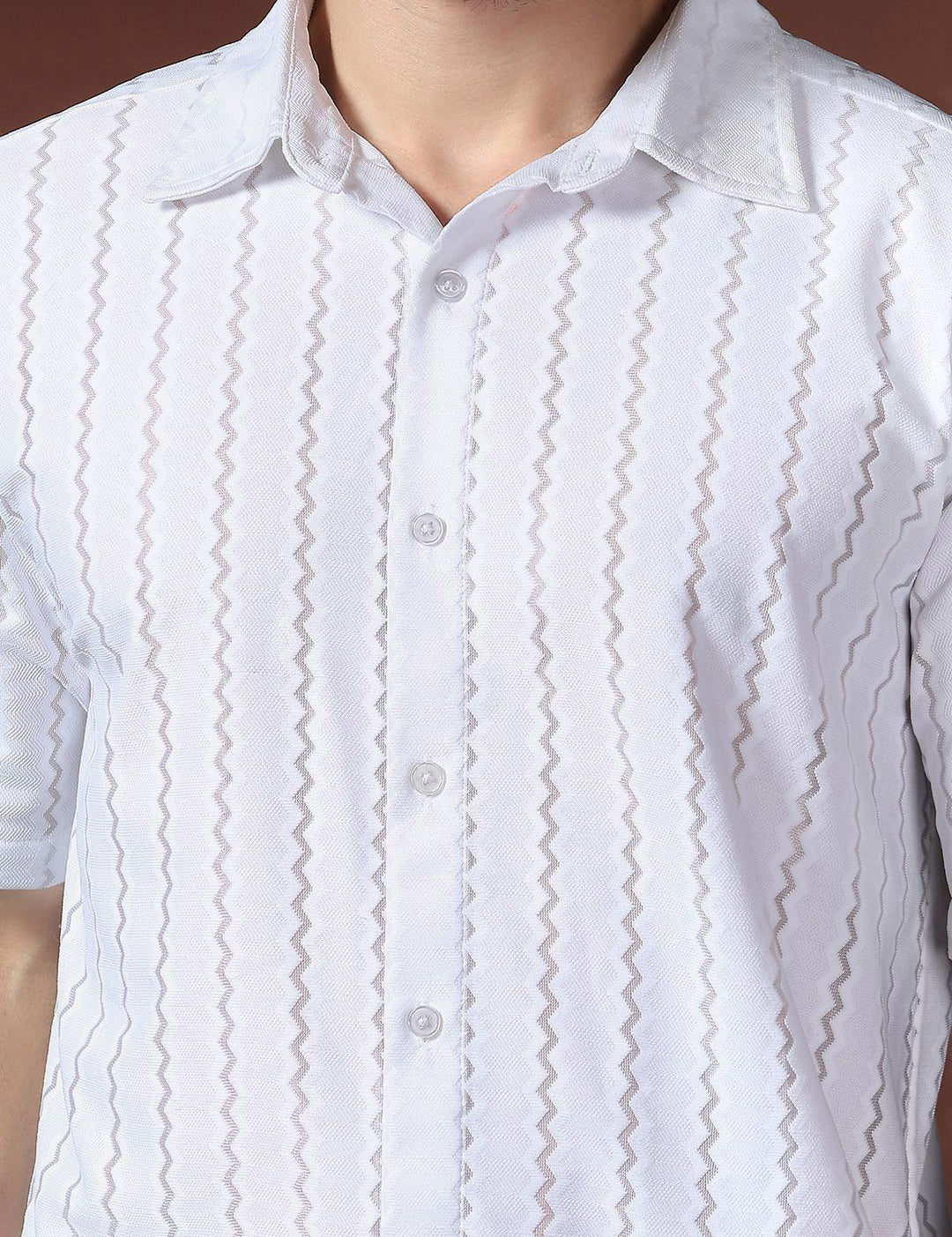 Kotty Men Classic Opaque Casual Shirt