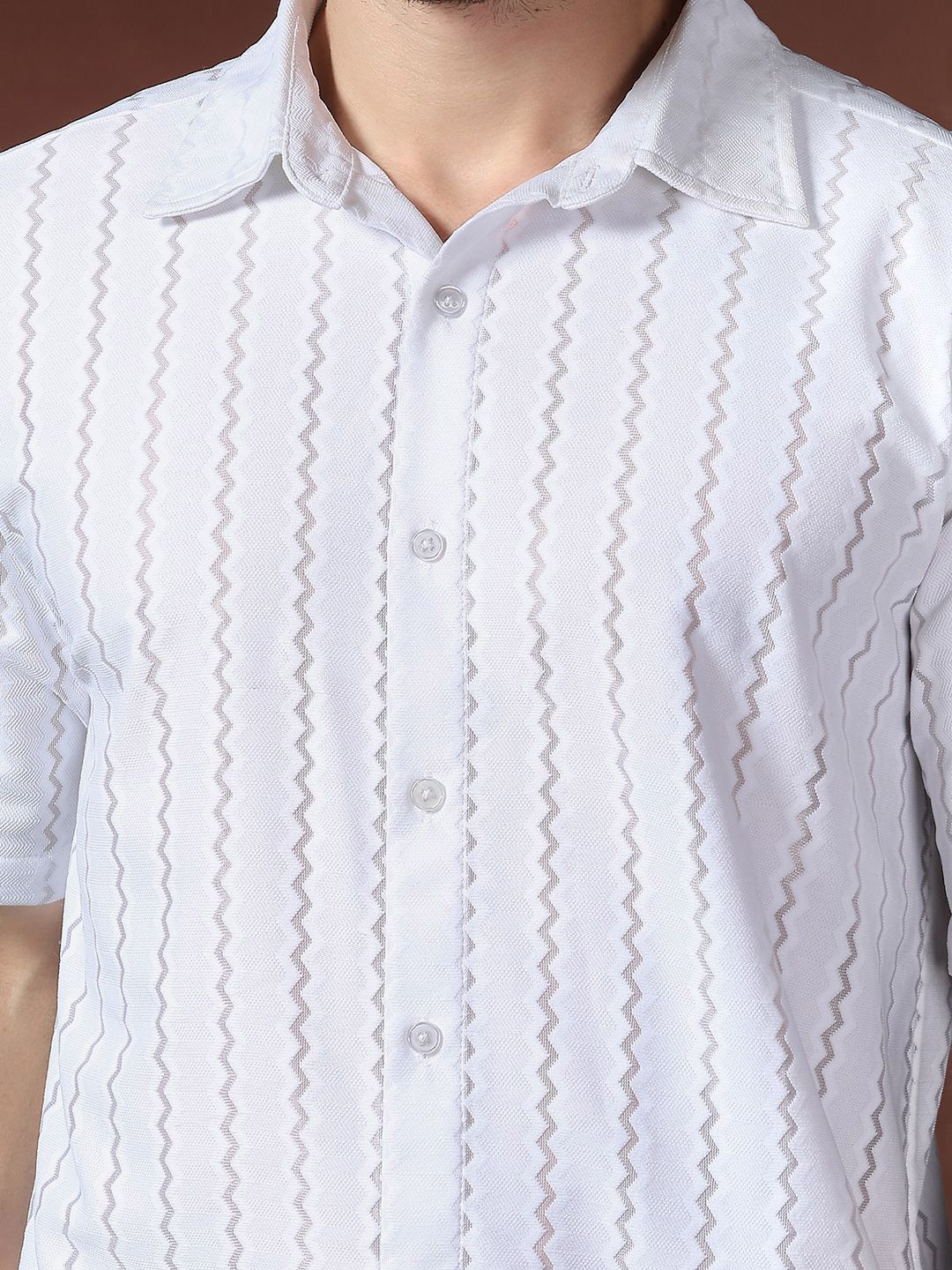 Kotty Men Classic Opaque Casual Shirt