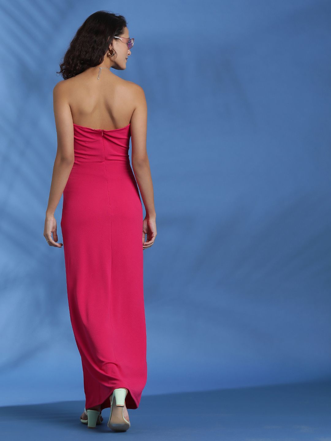 Kotty Strapless Bandeau Maxi Dress