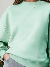 Kotty Women Round Neck Pullover Sweatshirt