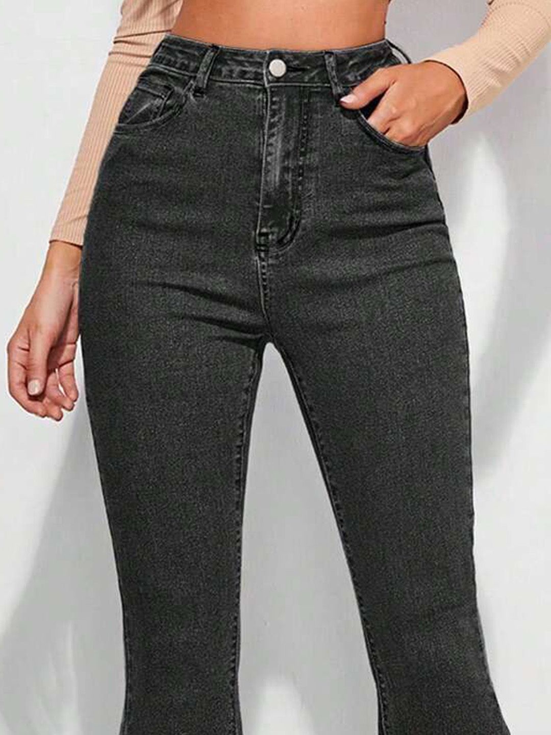 Kotty Women Bootilicious Bootcut High-Rise Stretchable Jeans