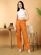 Kotty Women Jean Straight Fit High-Rise Stretchable Jeans