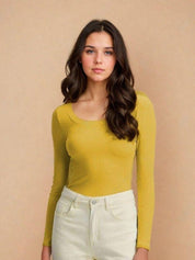 Kotty Women Solid Fitted Top