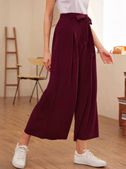 Kotty Women Relaxed Straight Leg High-Rise Trousers