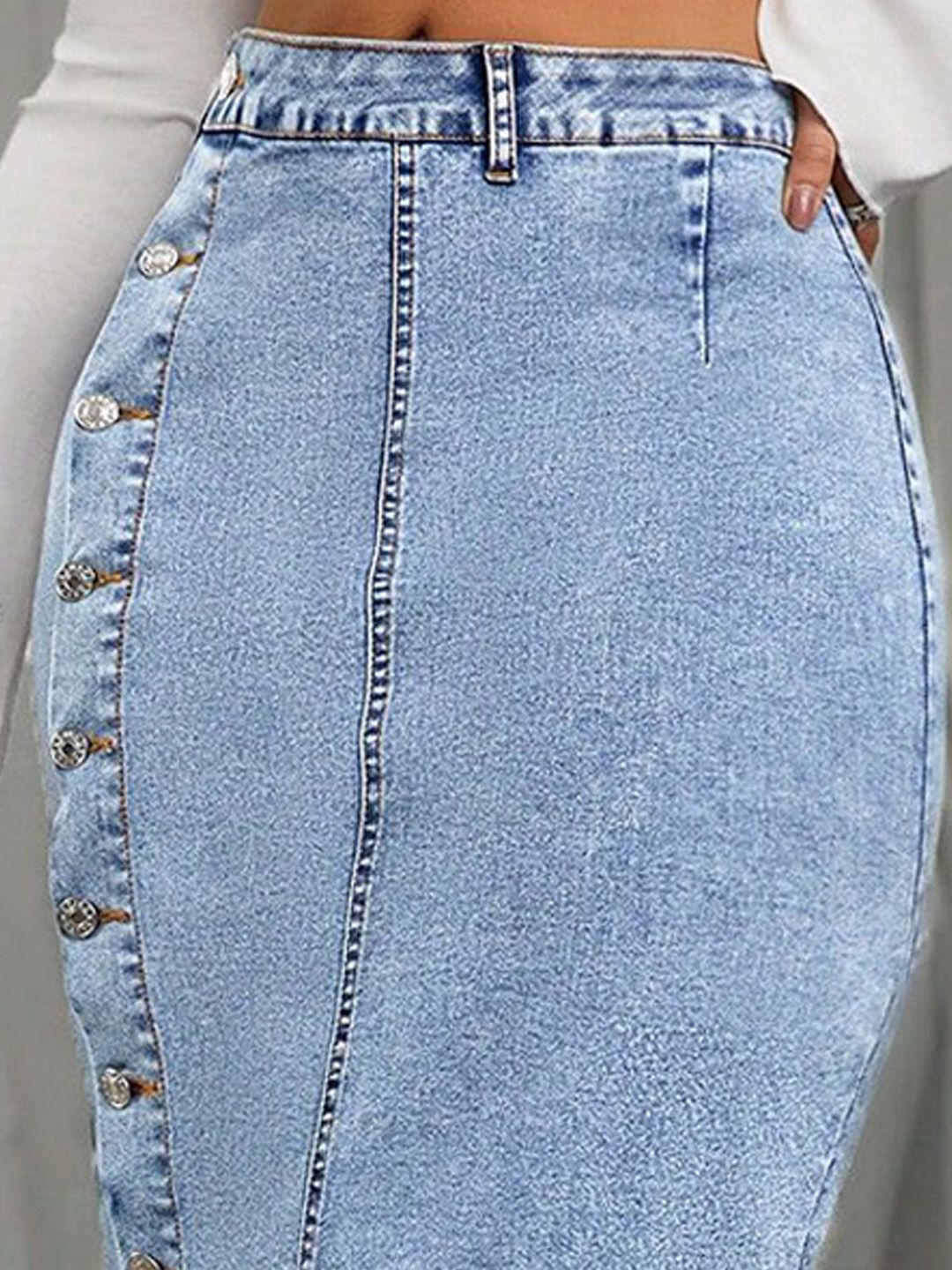 Kotty Pencil Knee Length Skirt