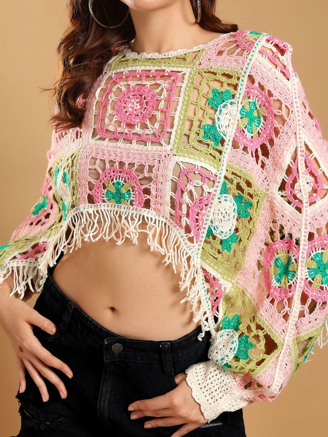 Kotty Women Embellished Cotton Top