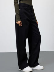 Kotty Women Jean Wide Leg Stretchable Jeans