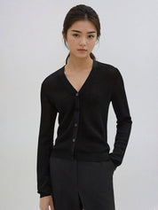 Kotty Women Self Design Cardigan