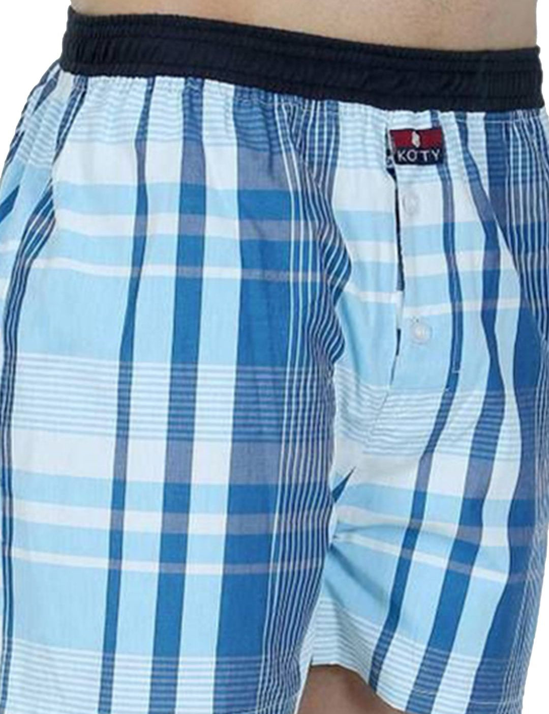 Kotty Checked Mid-Rise Boxer KTTNEWBOXER18S