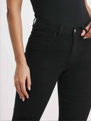 Kotty Women Bootcut High-Rise Cotton Stretchable Jeans