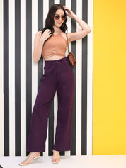 Kotty Women Jean Straight Fit High-Rise Stretchable Jeans