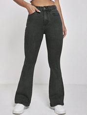 Kotty Women Bootcut High-Rise Stretchable Jeans