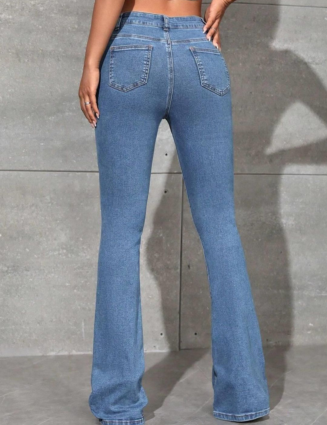 Kotty Women High-Rise Stretchable Bootcut Jeans