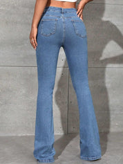 Kotty Women High-Rise Stretchable Bootcut Jeans