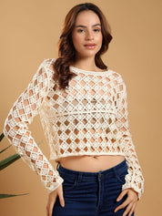 Kotty Embellished Cotton Top