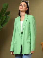 Kotty Notched Lapel Single Breasted Blazer