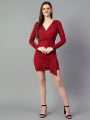 Kotty Bishop Sleeve Sheath Dress