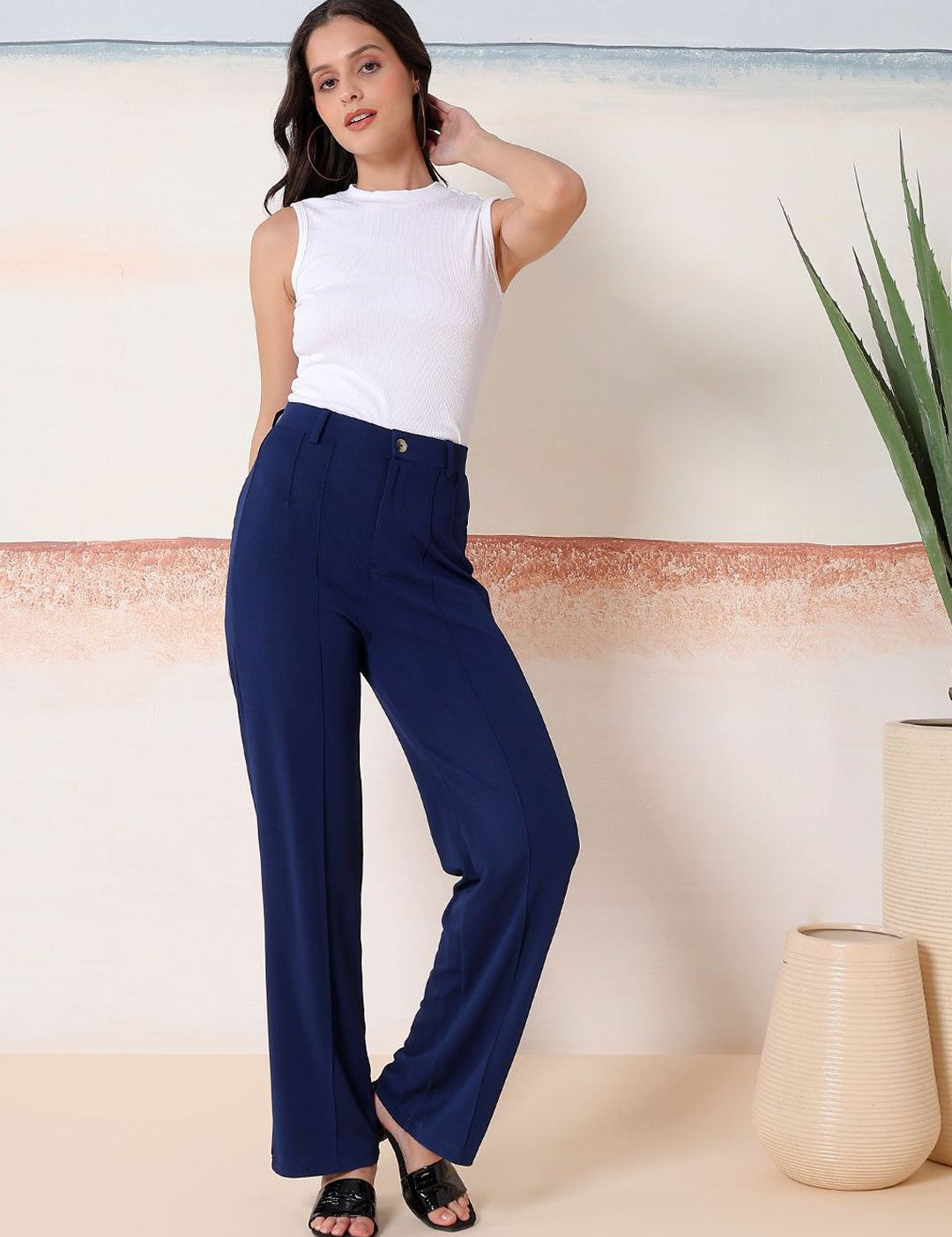 Kotty Women Shrug and Top With Trousers Co-Ords