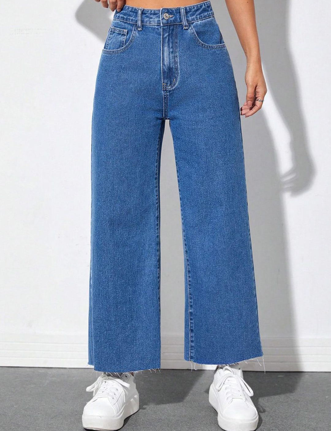 Kotty Women Wide Leg High-Rise Stretchable Jeans