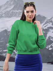 Kotty Women Round Neck Pullover Sweatshirt