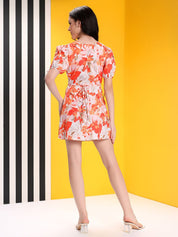 Kotty Printed Mini Dress